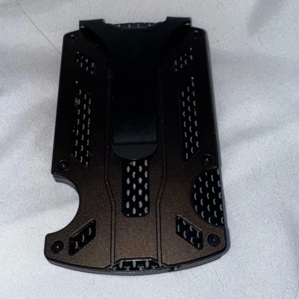 Men’s Metal Card Holder and Money Clip